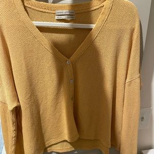 Urban Outfitters Womens Mustard Yellow Sweater